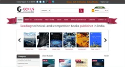 Desktop Screenshot of geniuspublications.com